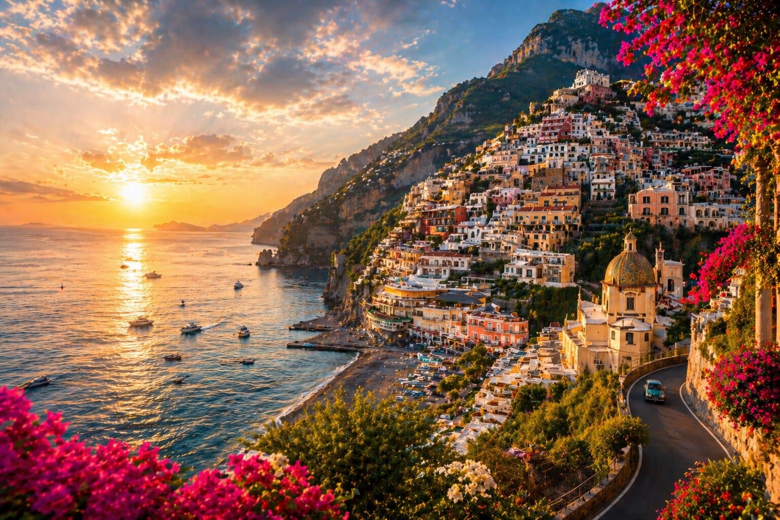 Amalfi Coast destination view