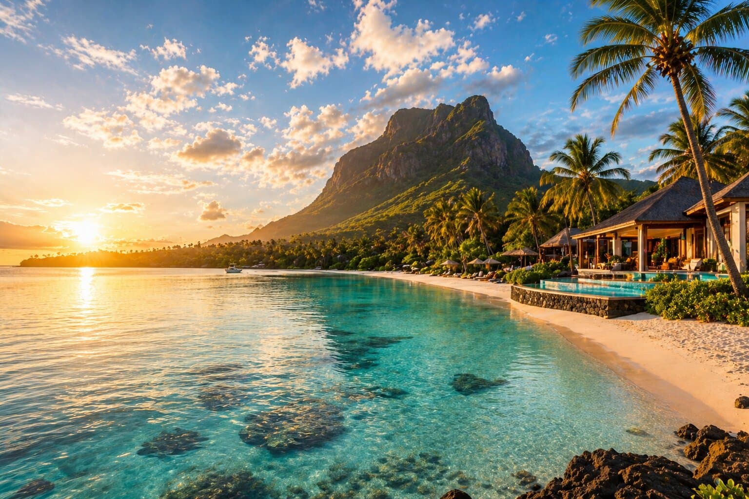 Mauritius destination view