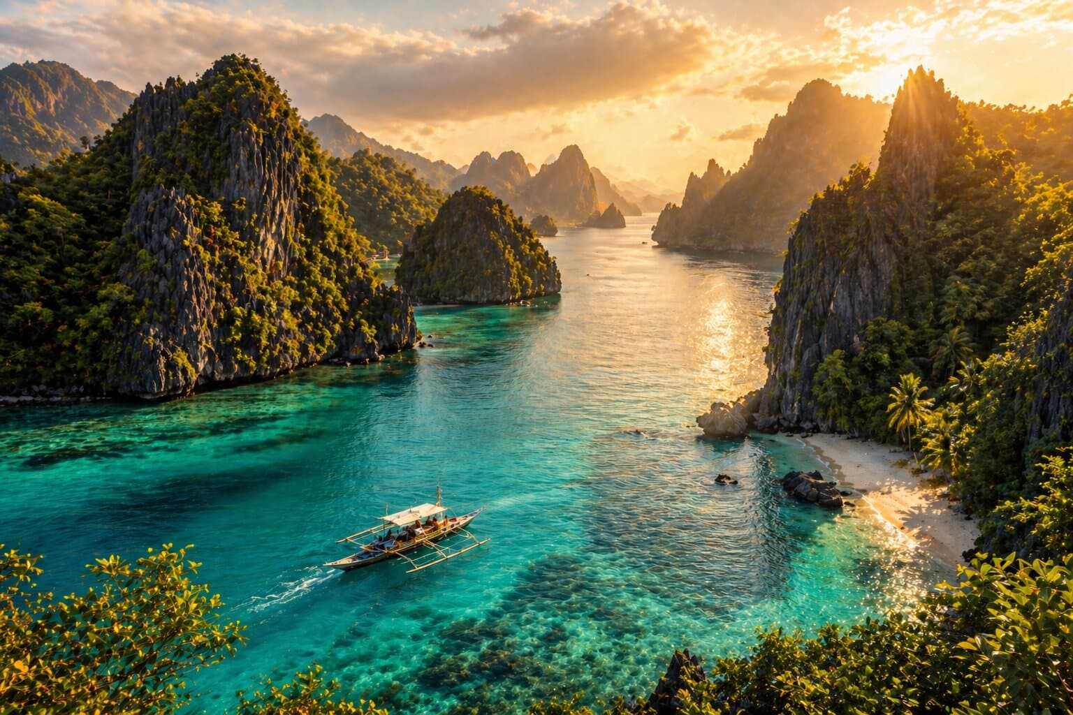 Palawan destination view