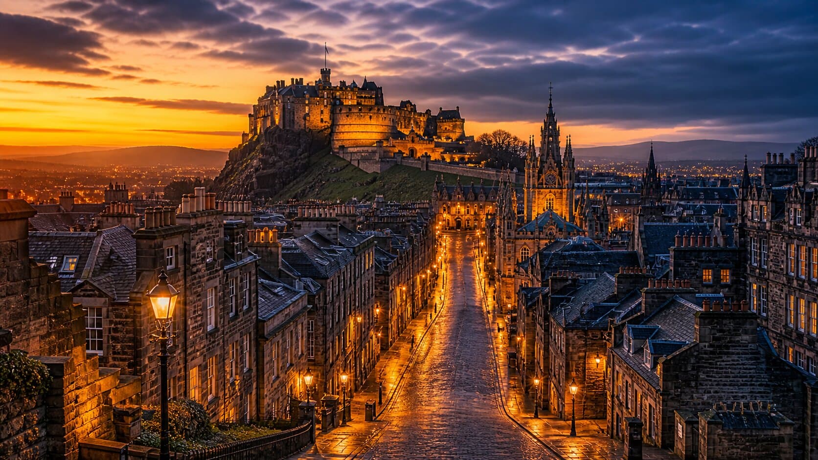 Edinburgh destination view