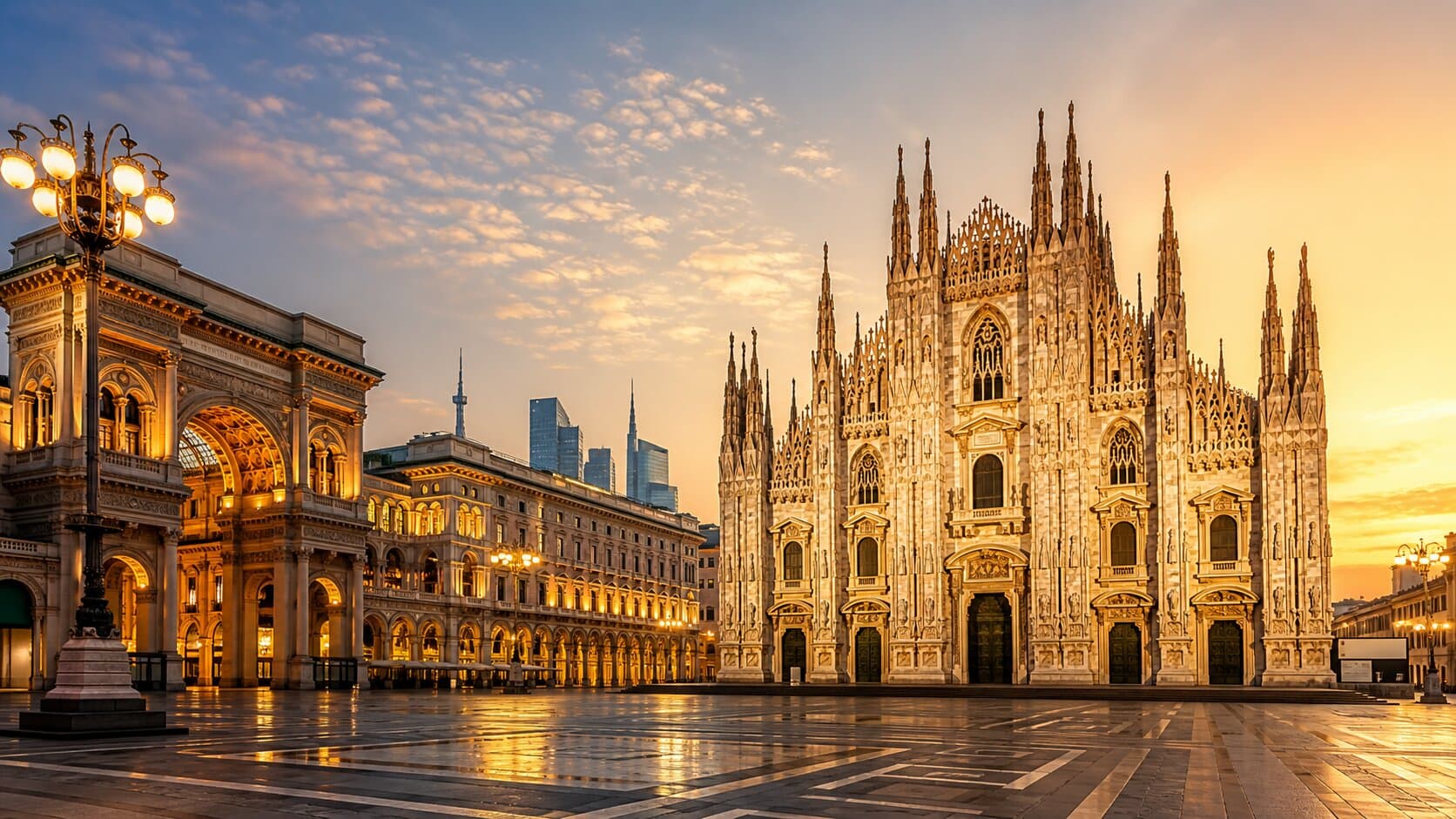 Milan destination view