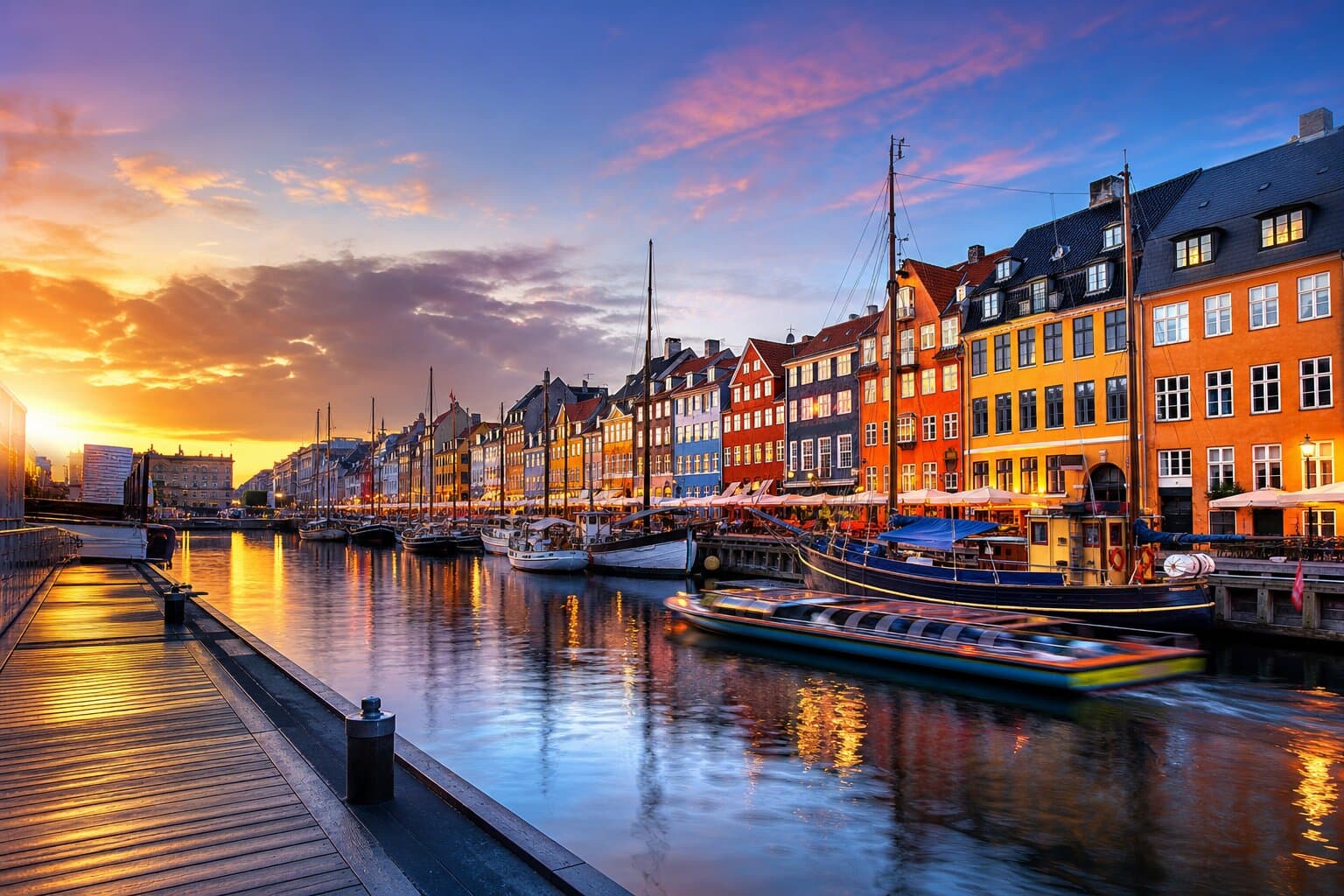 Copenhagen destination view