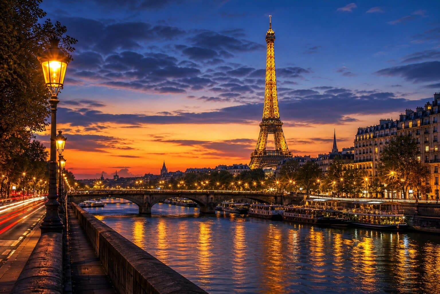 Paris destination view