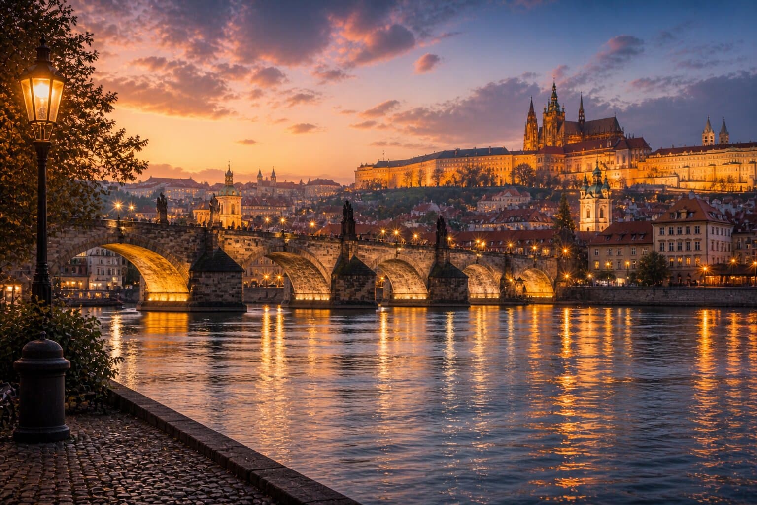 Prague destination view