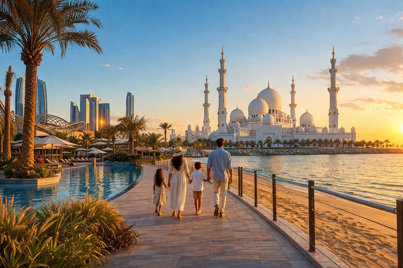 Family Holidays destination visual