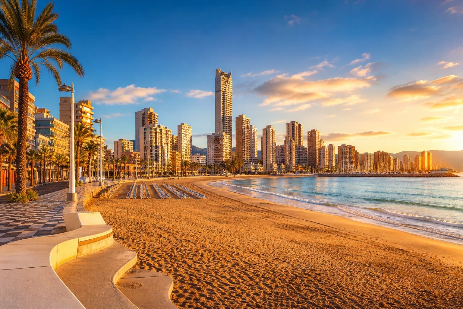 Benidorm destination view