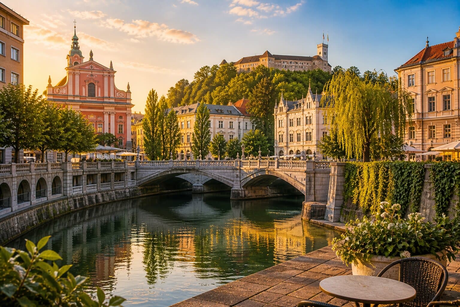 Ljubljana destination view