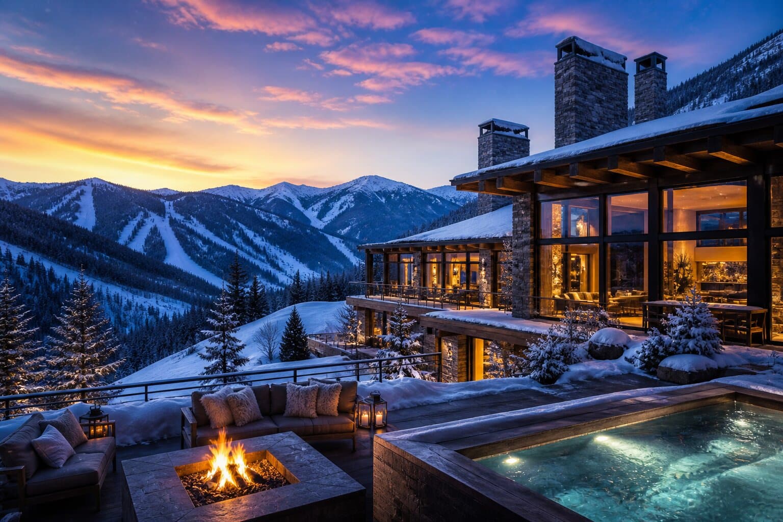 Aspen destination view