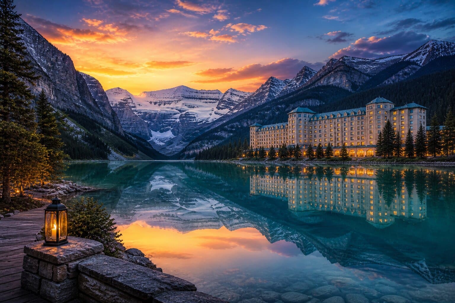 Lake Louise destination view