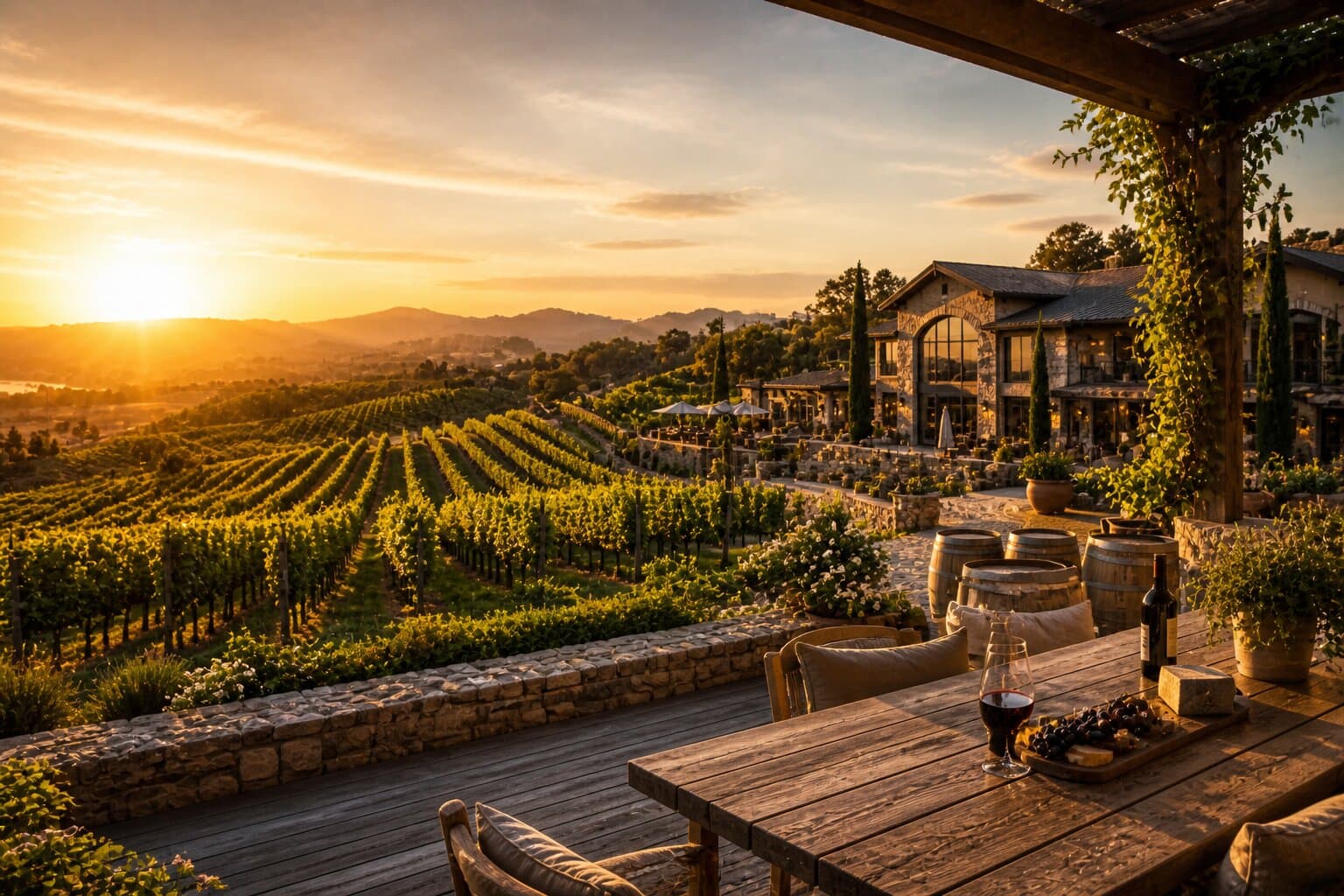 Napa Valley destination view