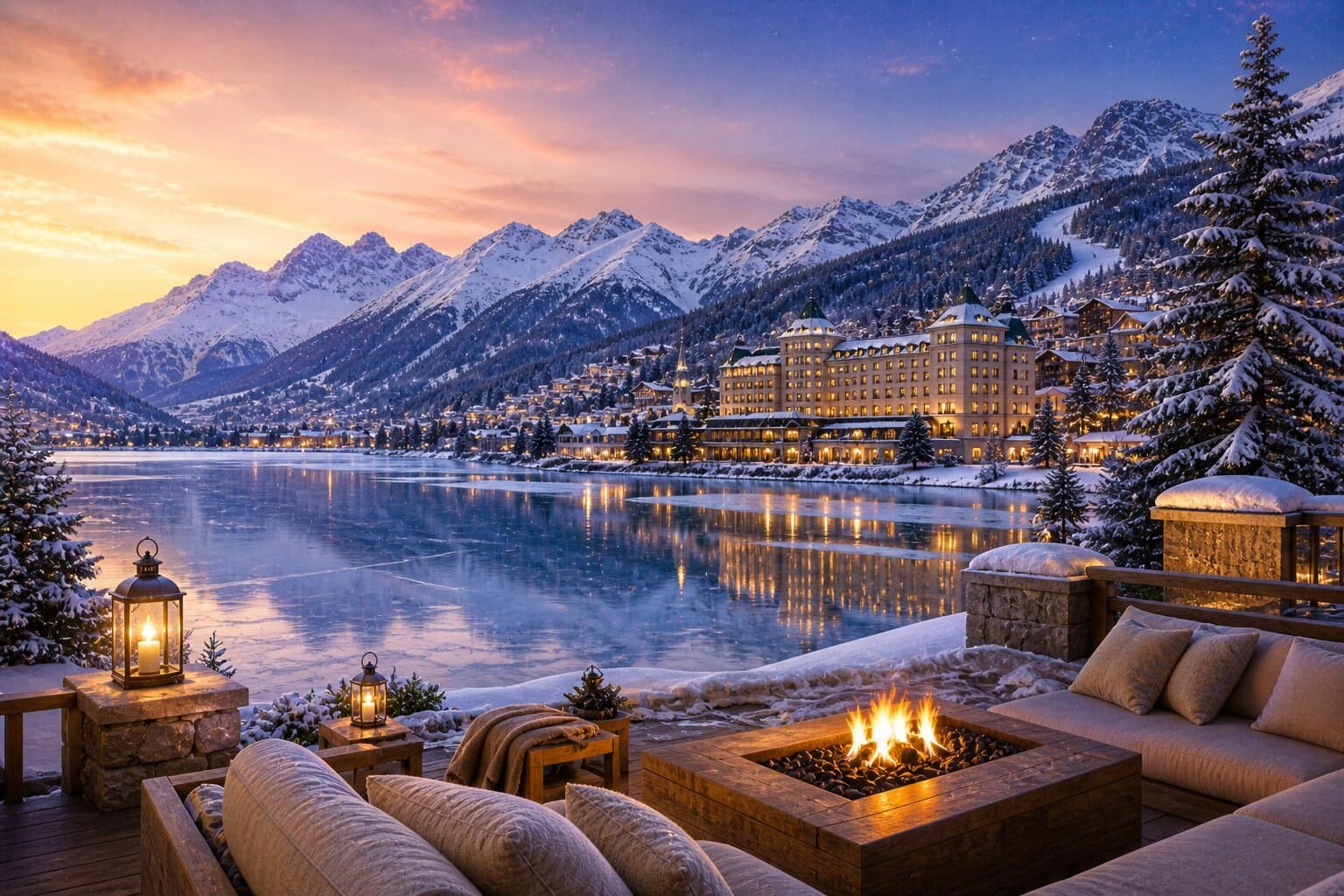 St. Moritz destination view