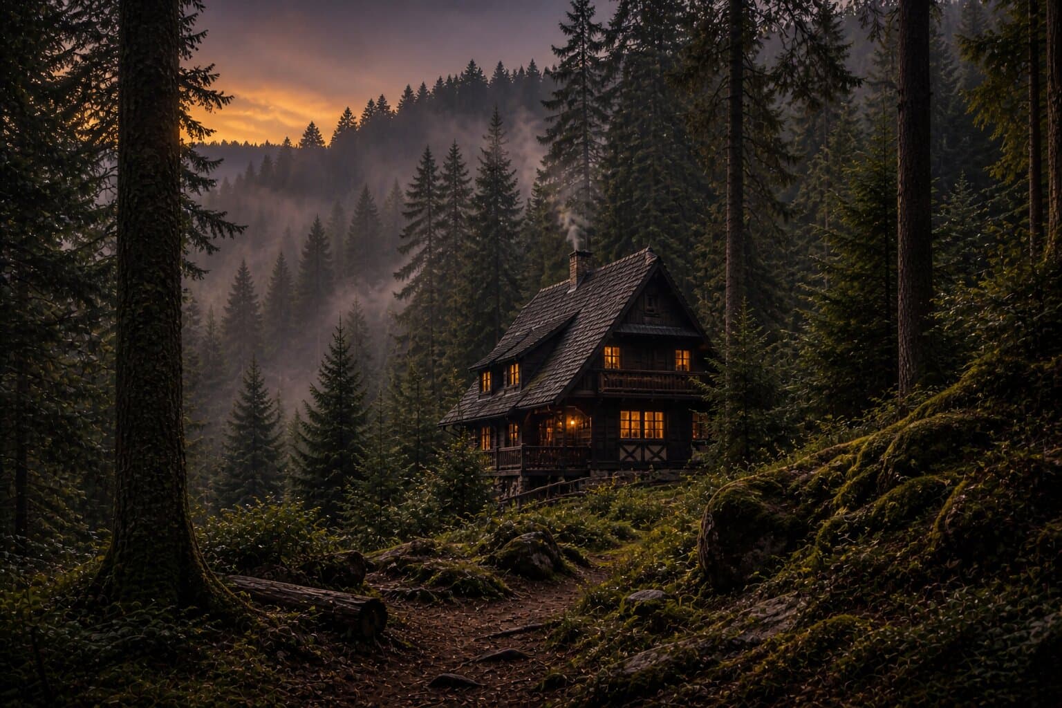 Black Forest destination view