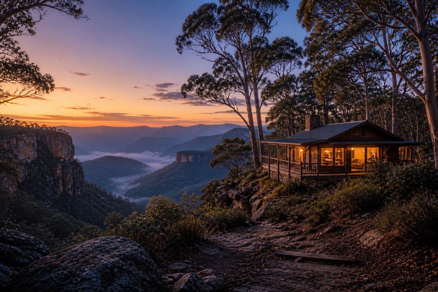 Blue Mountains destination view