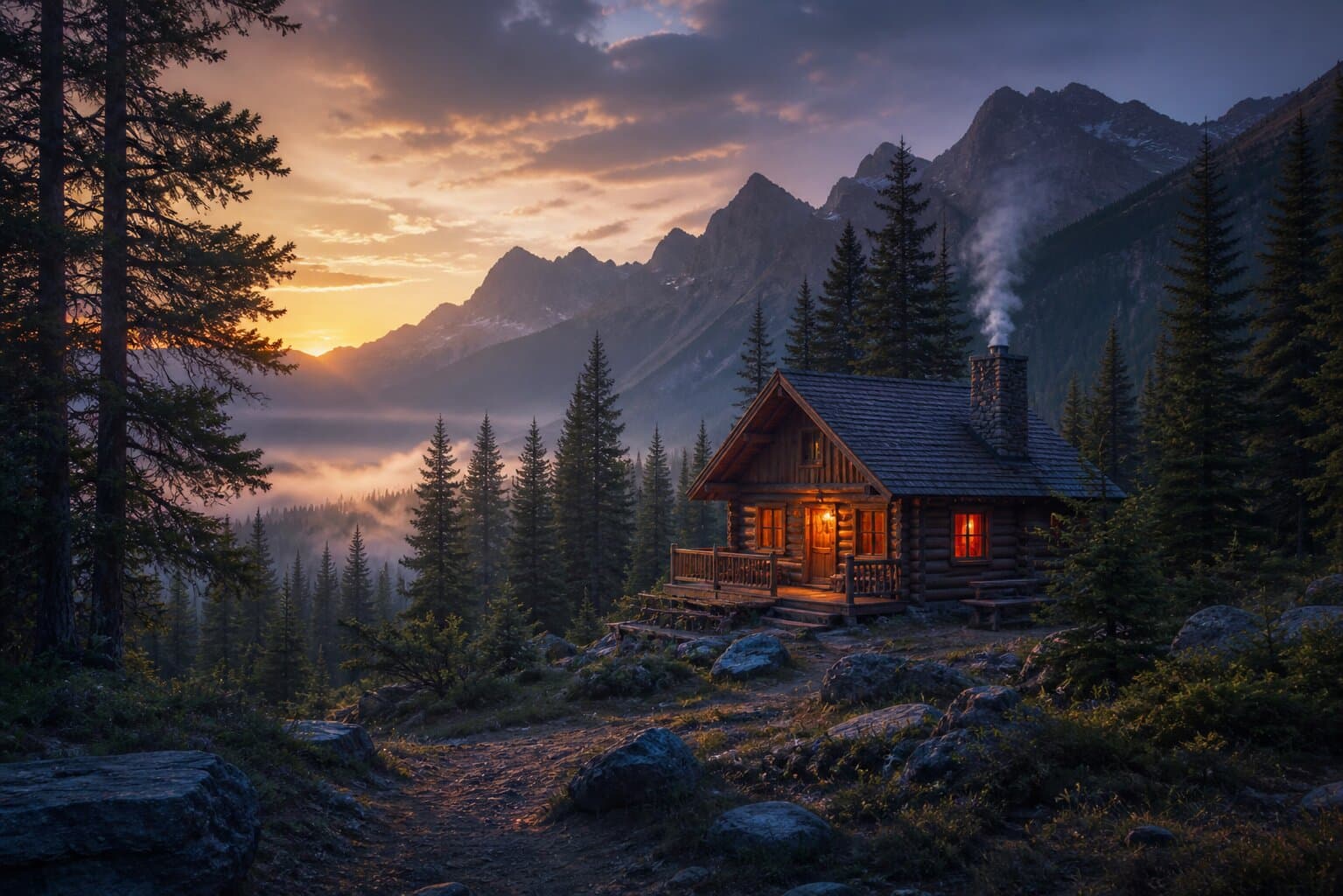 Nature Cabins destination visual