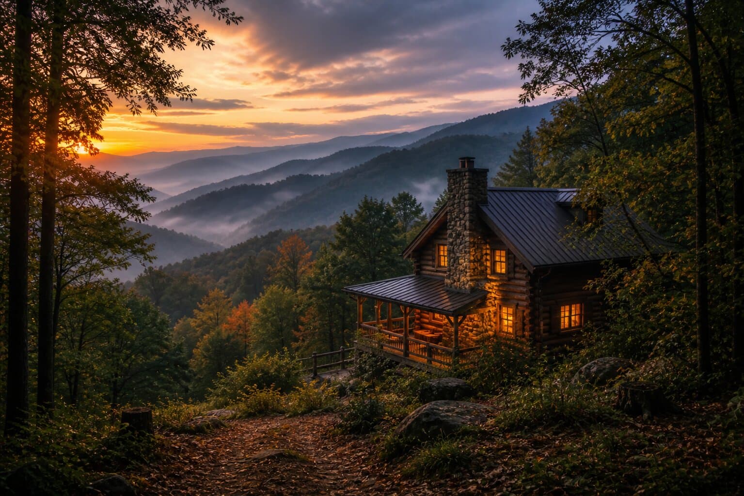 Smoky Mountains destination view