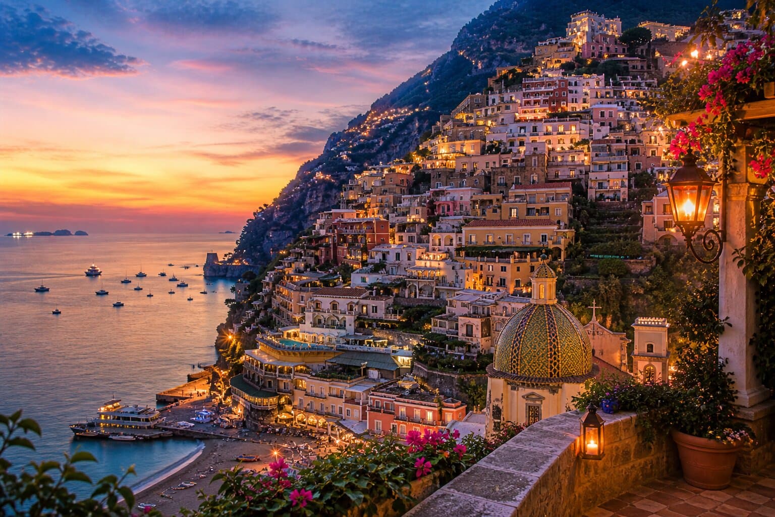Positano destination view