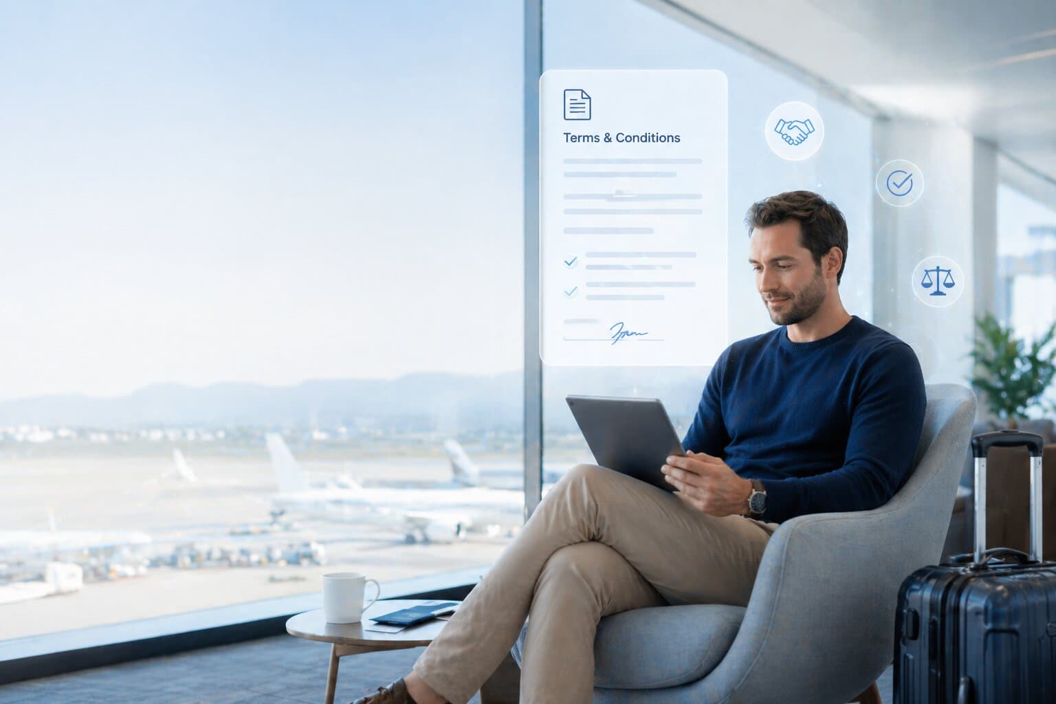 Terms and conditions document visual