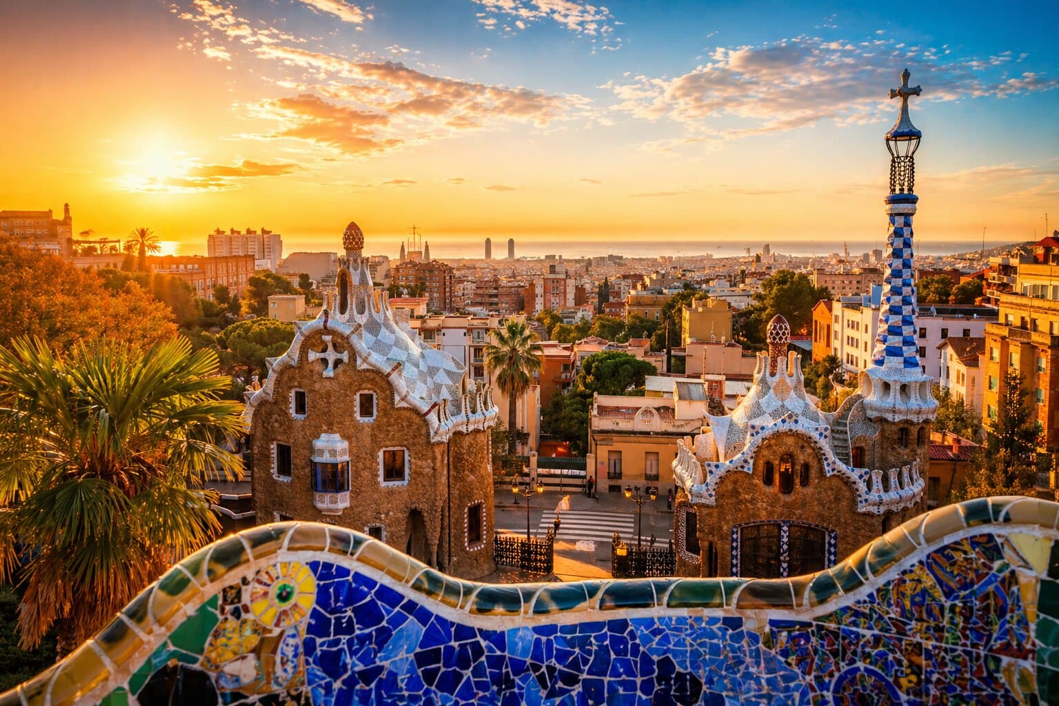 Barcelona destination view