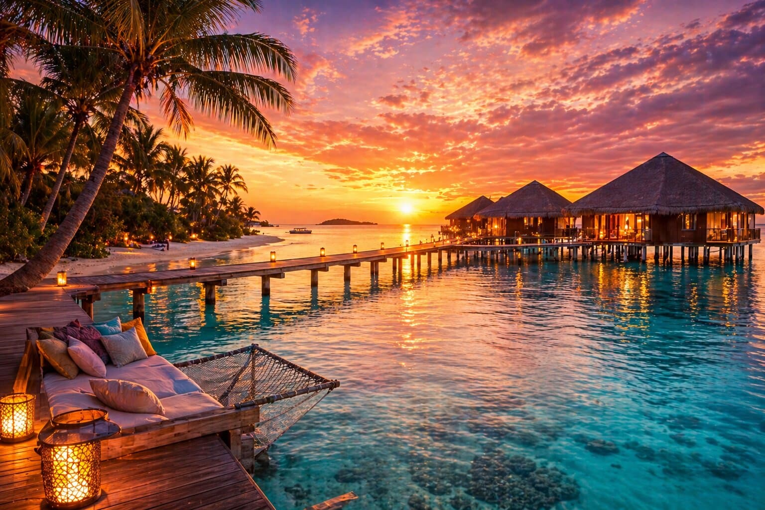 Maldives destination view