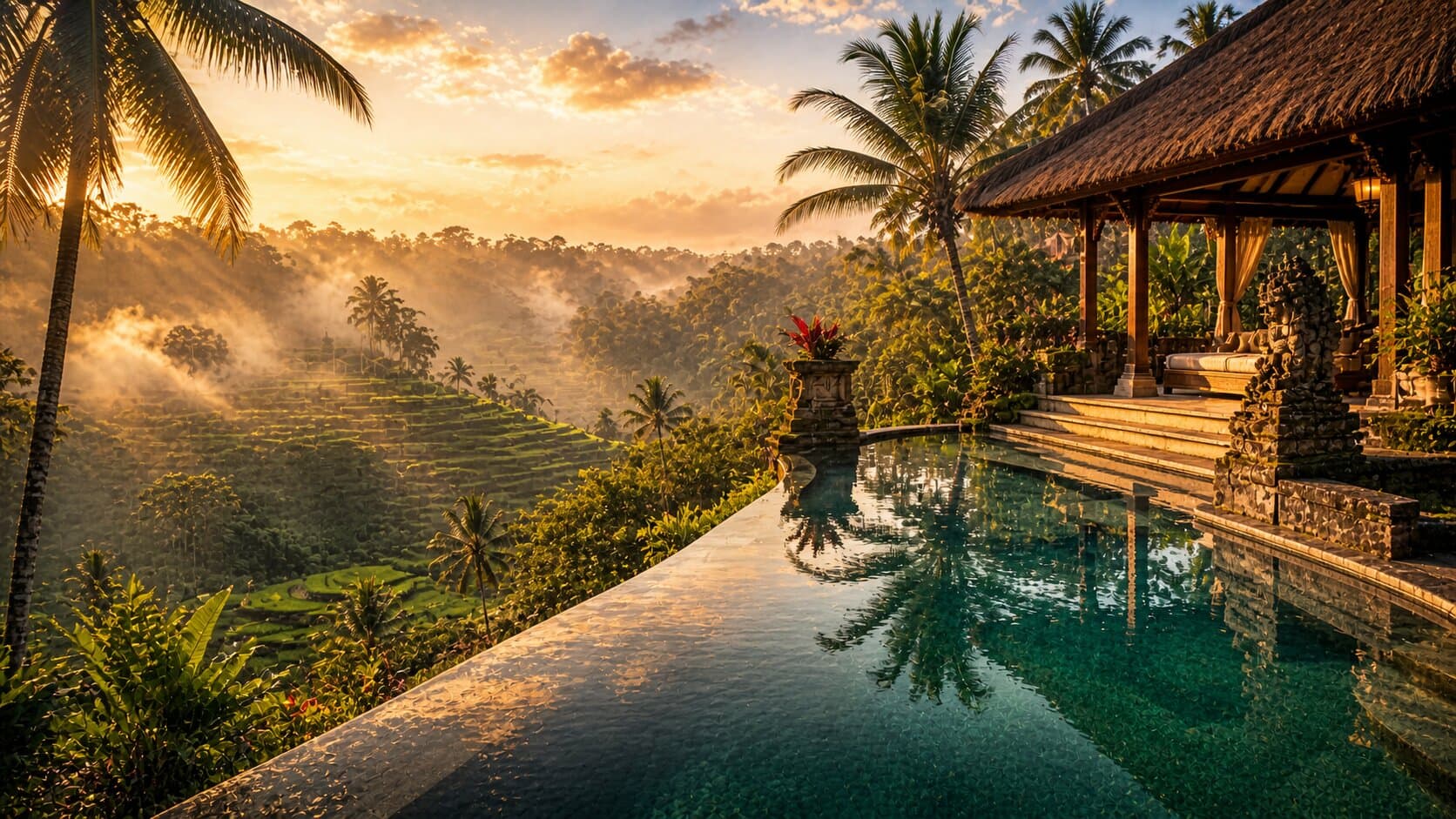 Bali, Indonesia comparison visual