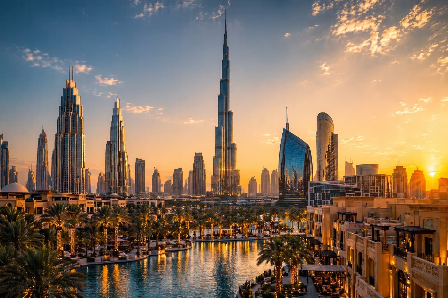 Dubai, UAE comparison visual
