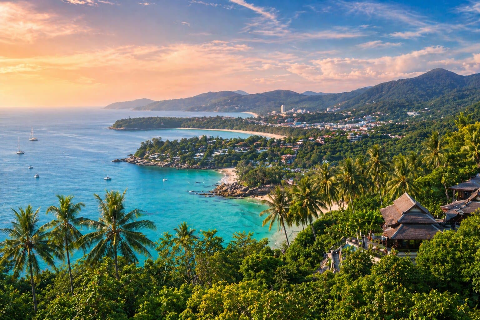 Phuket, Thailand comparison visual