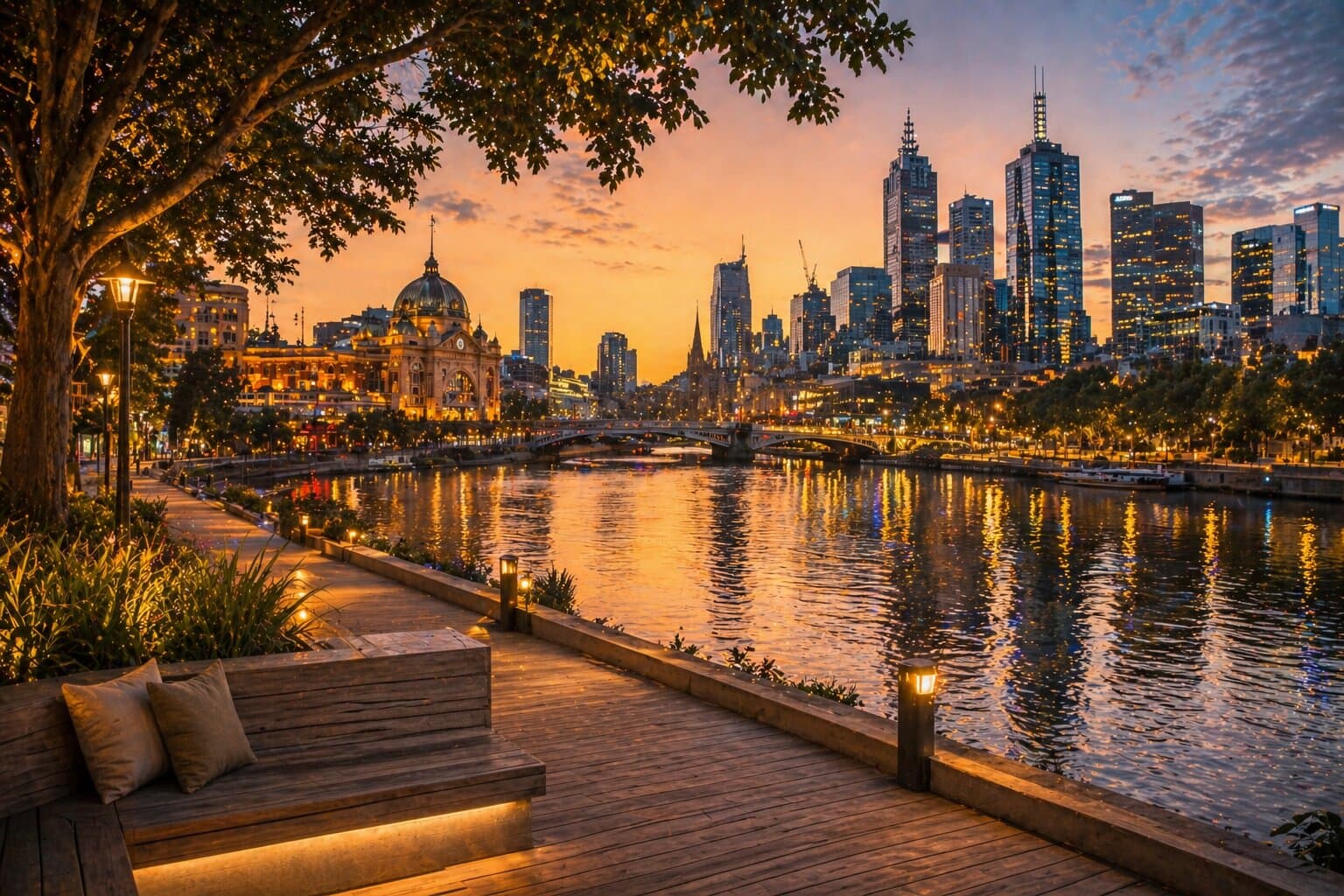 Melbourne destination view