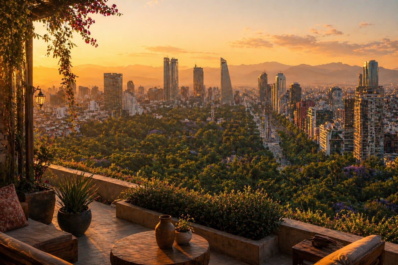 Mexico City destination view