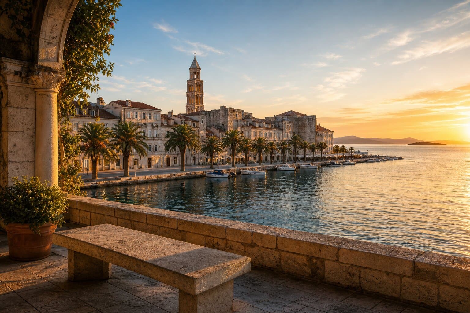 Split destination view