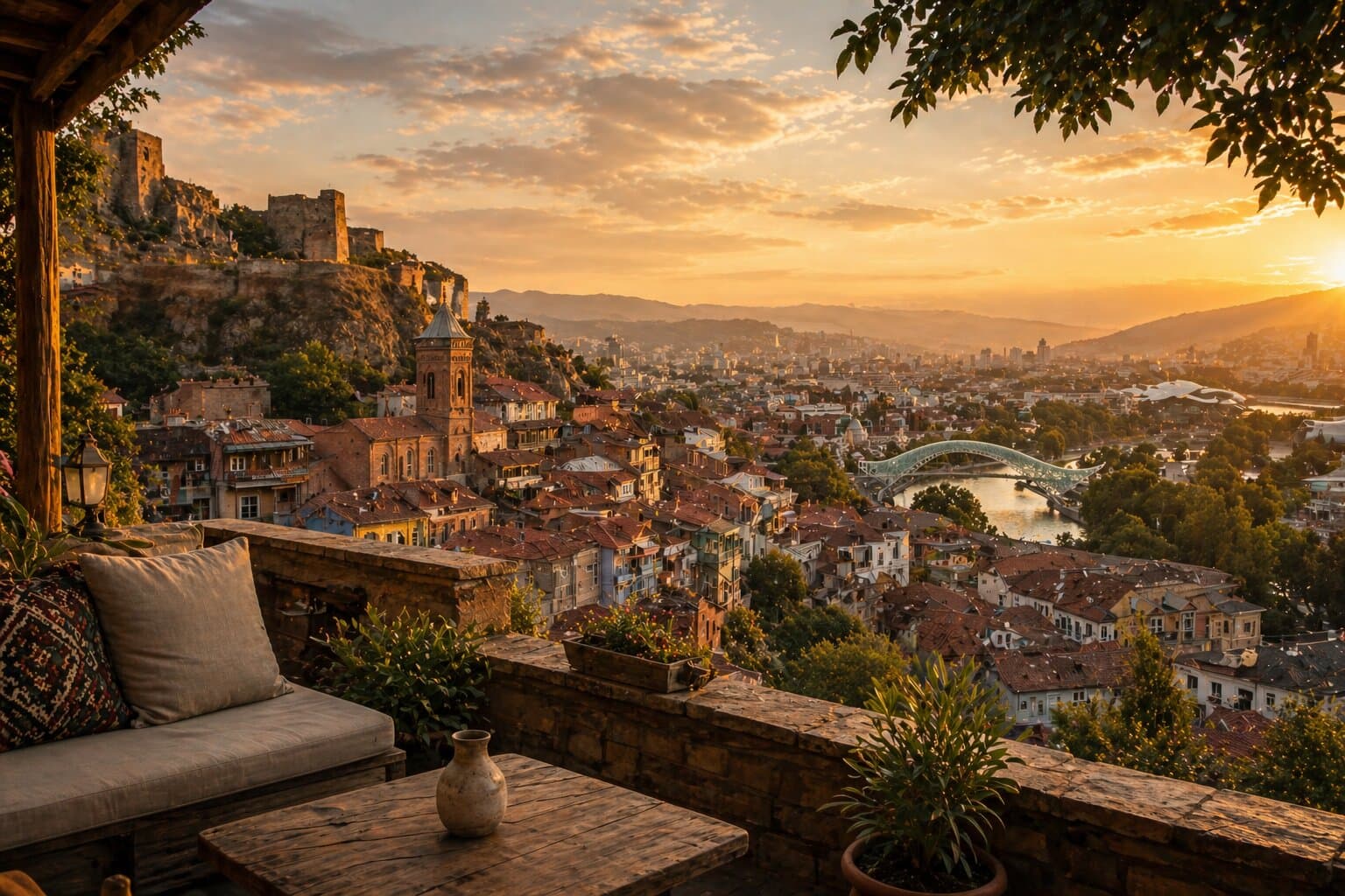 Tbilisi destination view
