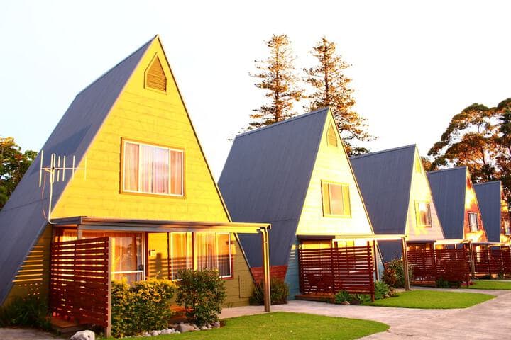 A Frame Chalets at Mokutu photo 2