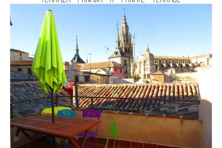 Casa Catedral terraza privada con vistas en el corazón de Toledo photo 5