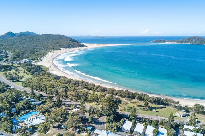 Fingal Bay destination view