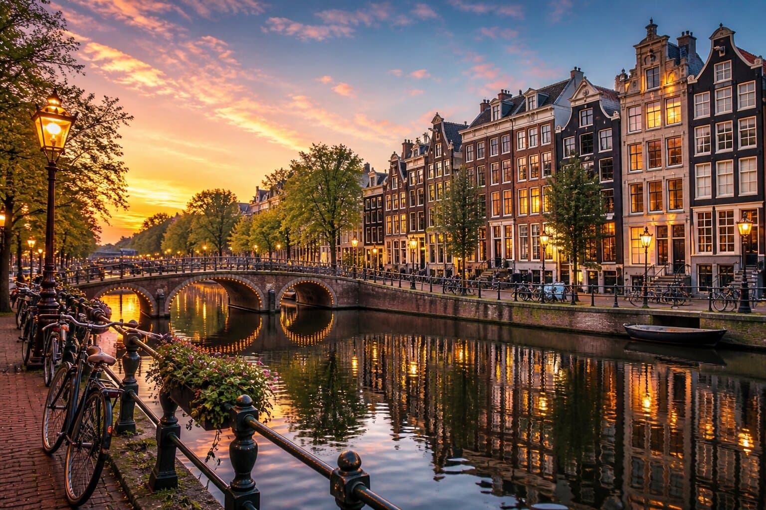 Amsterdam destination view
