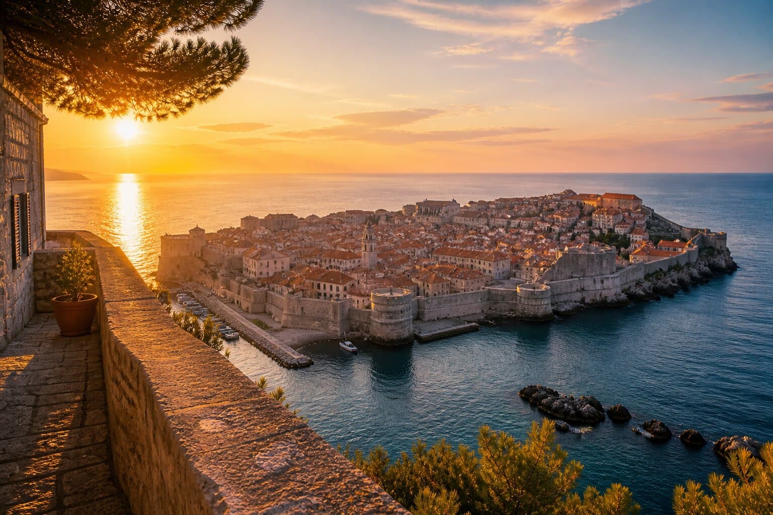 Dubrovnik destination view