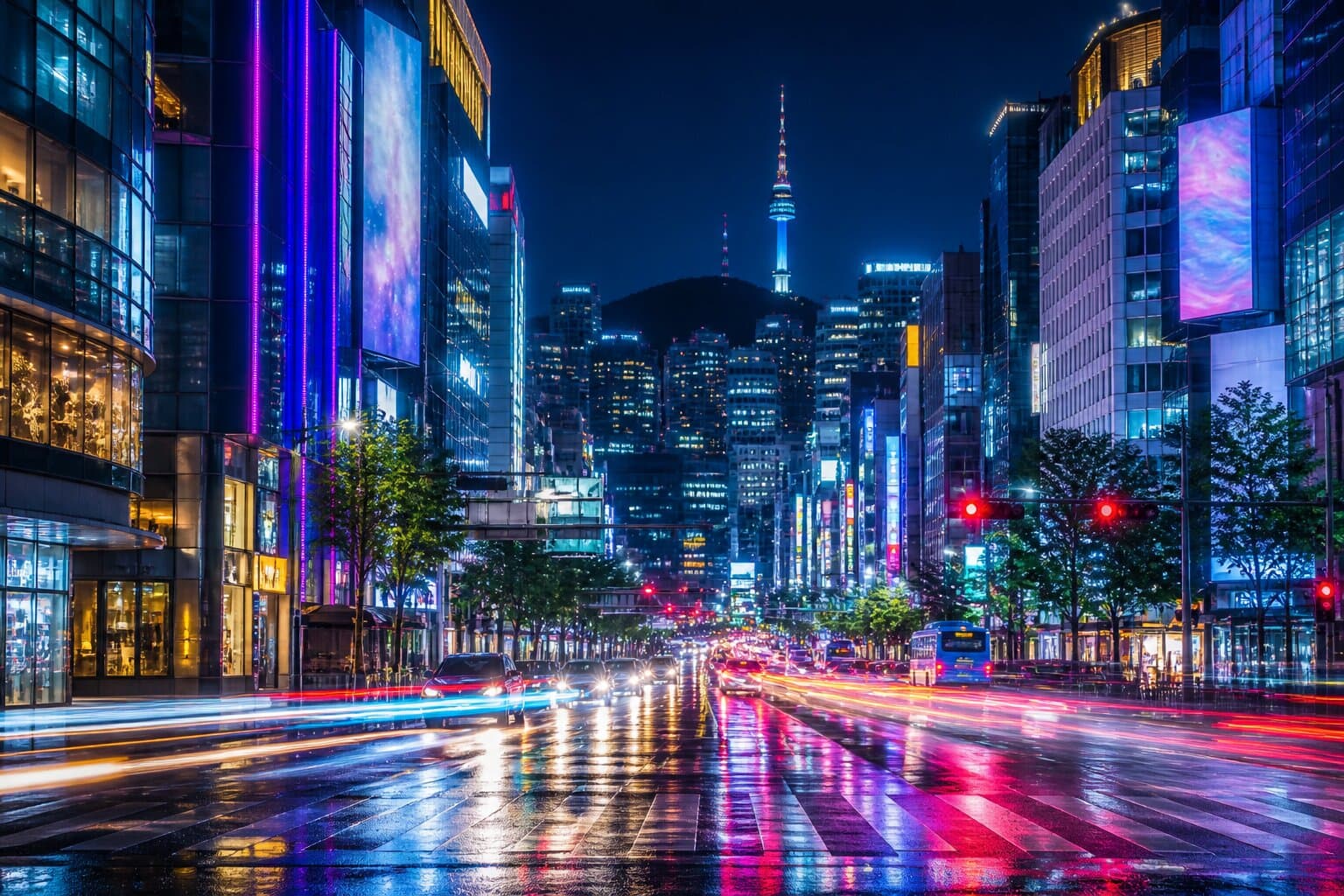 Seoul destination view