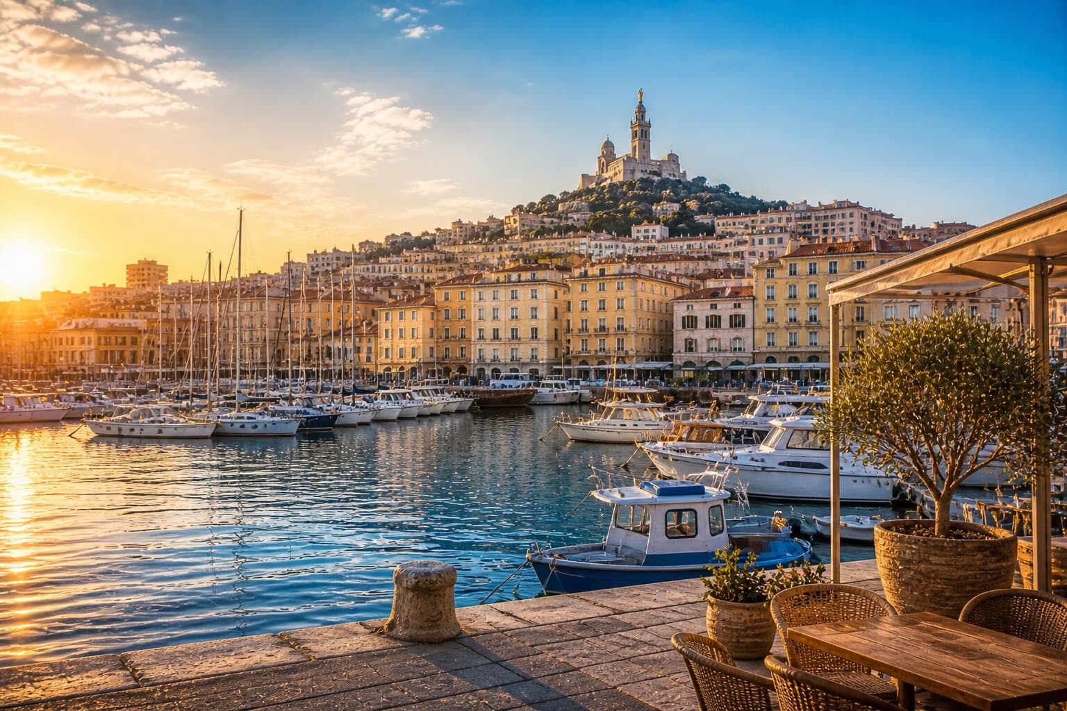 Marseille destination view