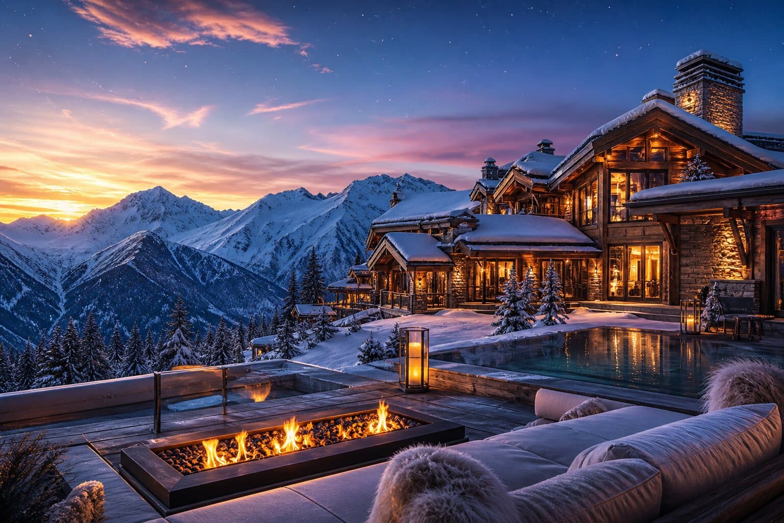 Courchevel destination view